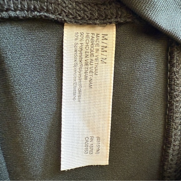 Champion Women’s Athletic Ankle Leggings Size Medium High Rise Gray Yoga Gym Run - Picture 4 of 9